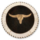 Cowhide 16" Placemats - Longhorn