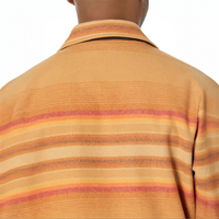 Men’s Pendleton Silverton Wool Coat Ralston Stripe Tan