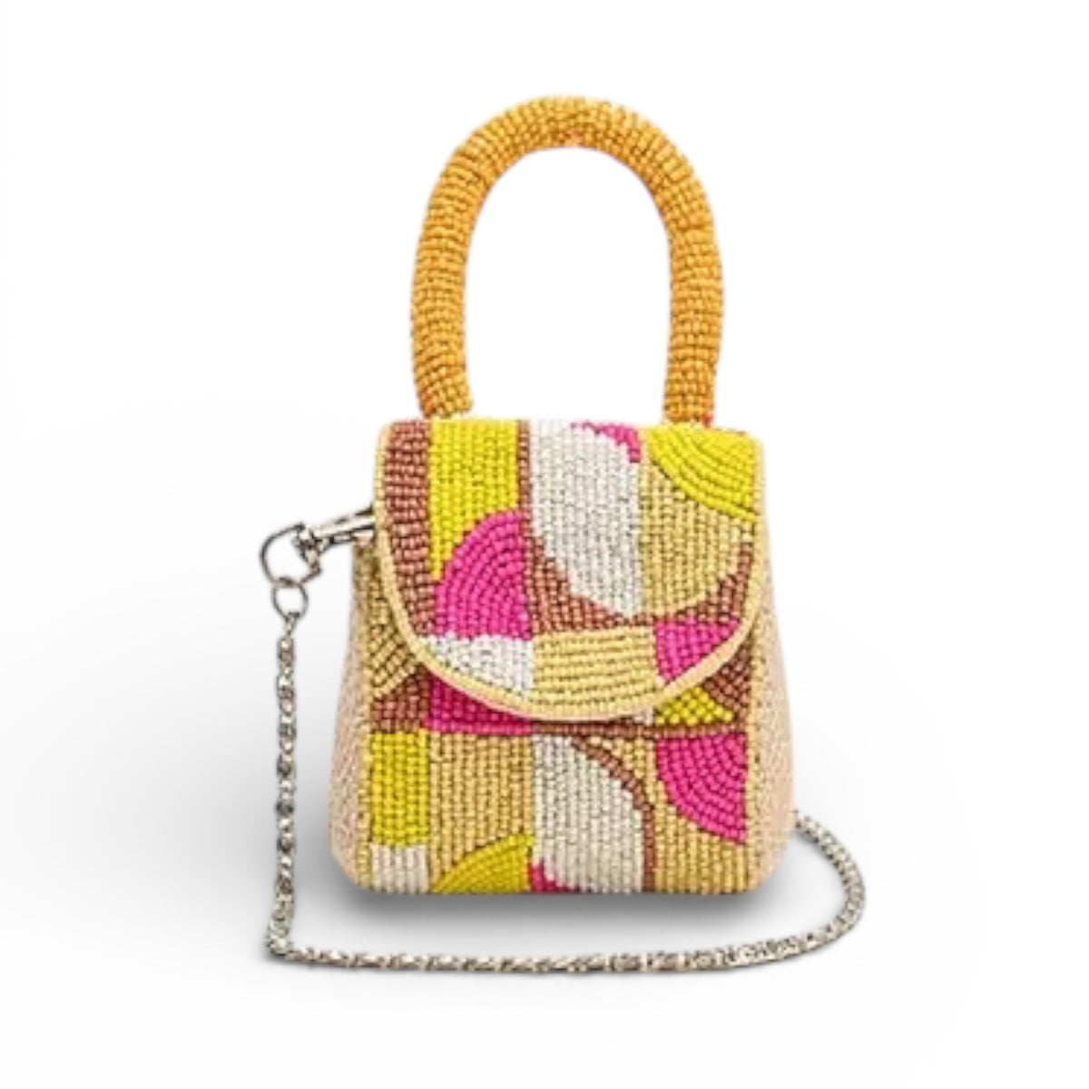 Color Block Cool Mini Bag
