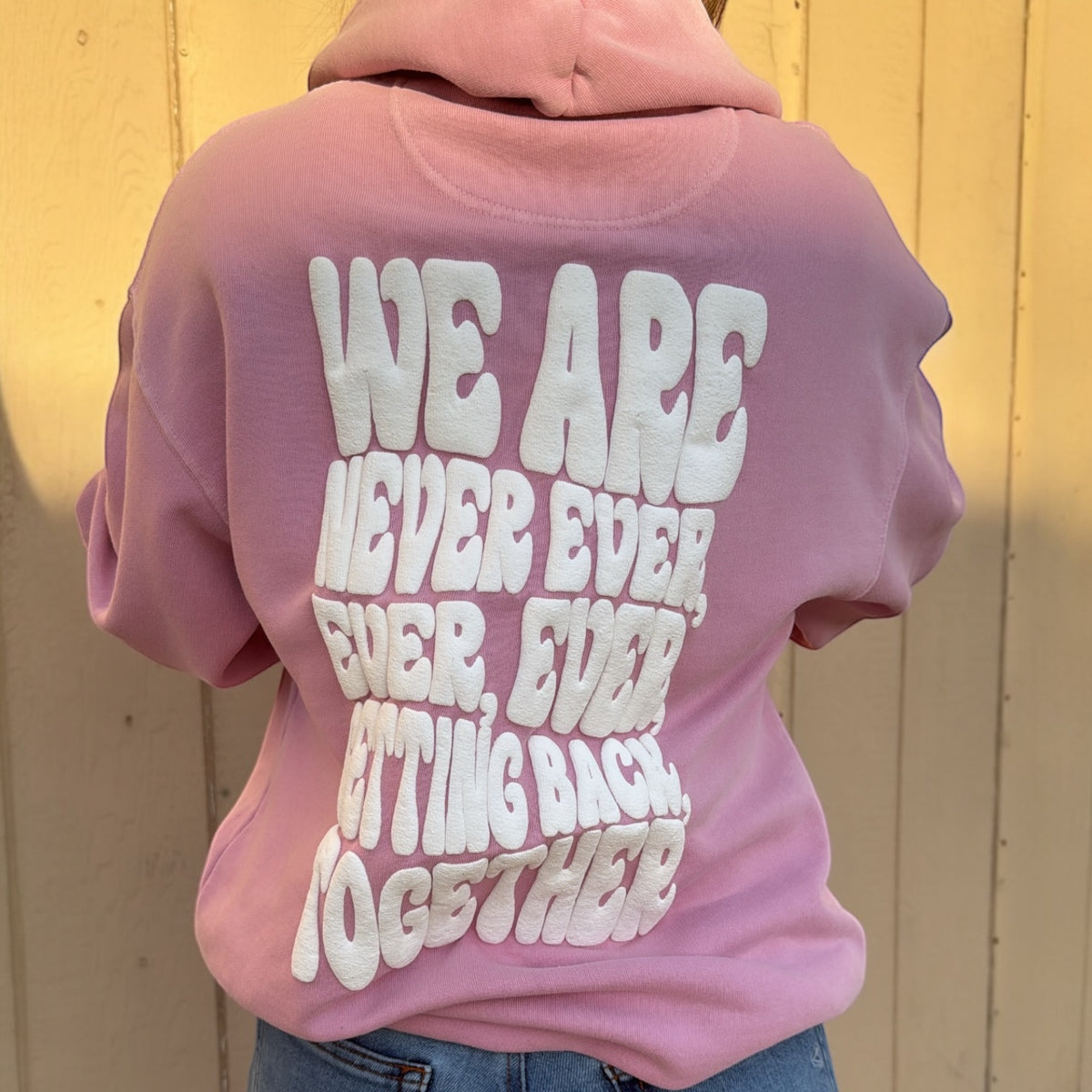 Pink Heart Drawn West Sweatshirt