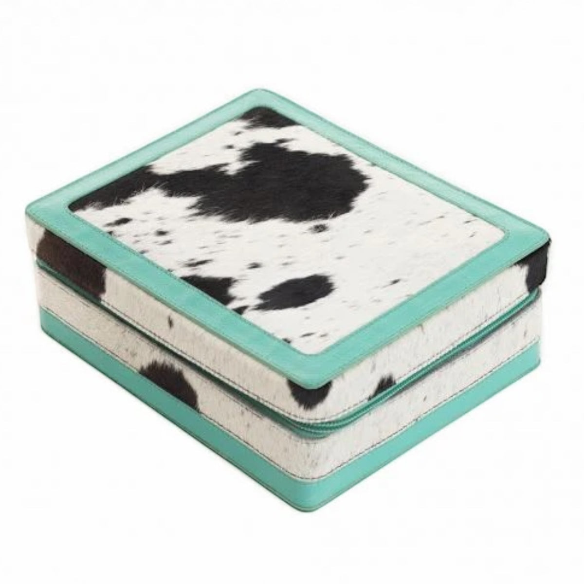 Tennison Charm Jewelry Box in Teal