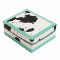 Tennison Charm Jewelry Box in Teal
