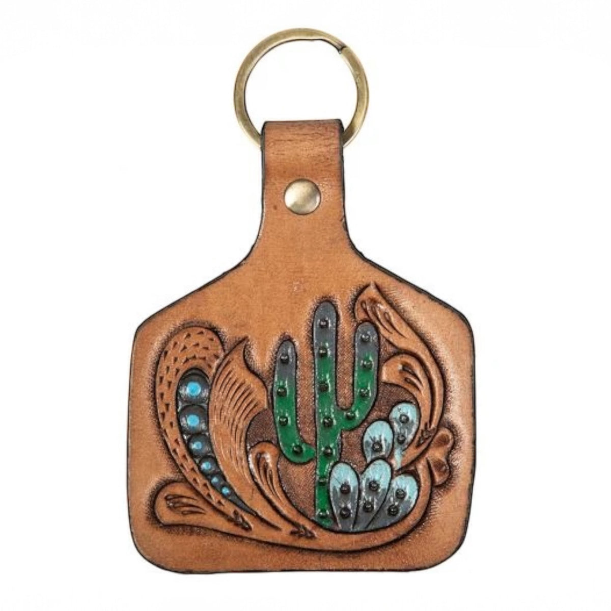 Peacock Of The Prairie Key Fob