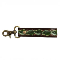 River Valley Hand-Tooled Key Fob