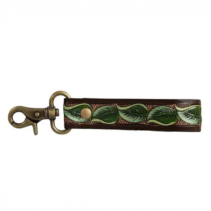 River Valley Hand-Tooled Key Fob