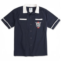 Lebowski Button Up Short Sleeve Shirt Old Style