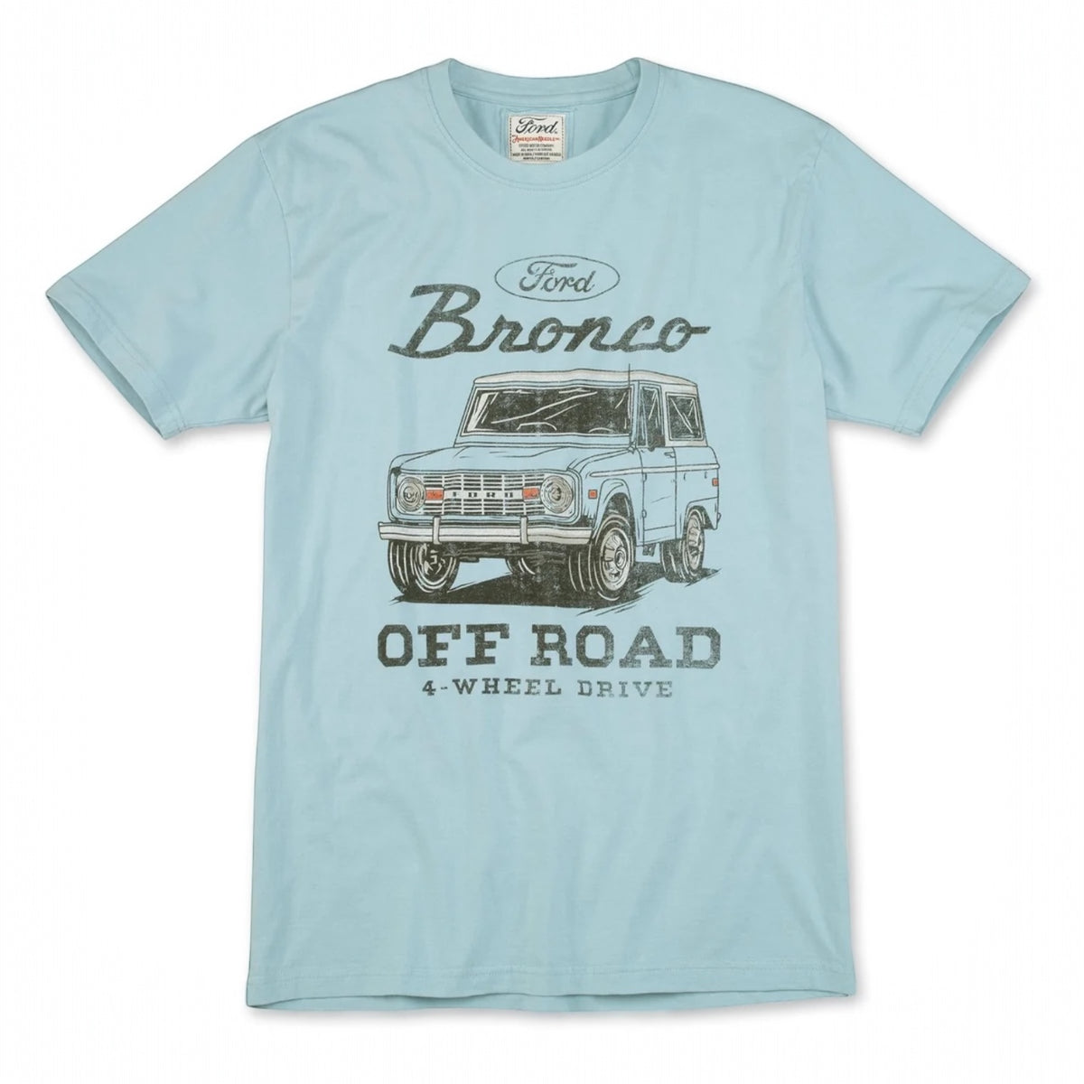 Ford Bronco Off Road Vintage Fade T-Shirt