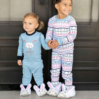 Lazy One Bunny Critter Slippers