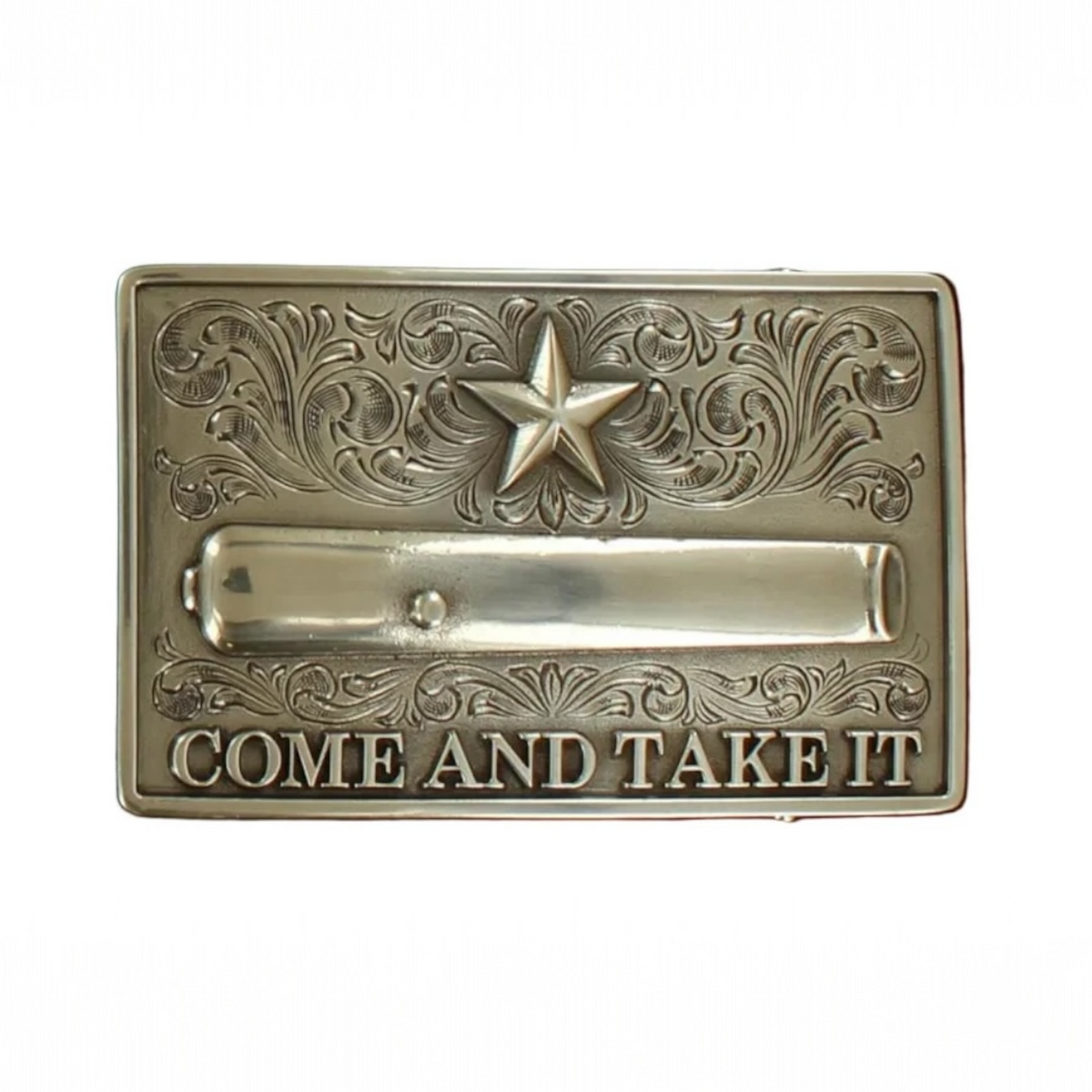 Nocona Men's 'Come And Take It' Canon Buckle