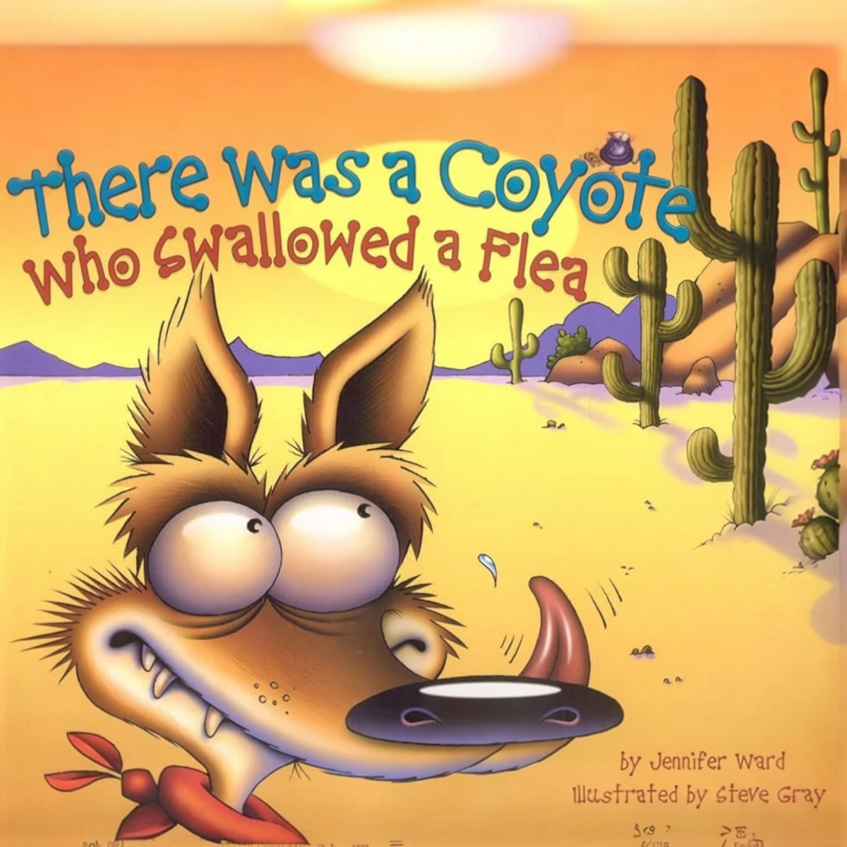 There Was A Coyote Who Swallowed A Flea Kid’s Book