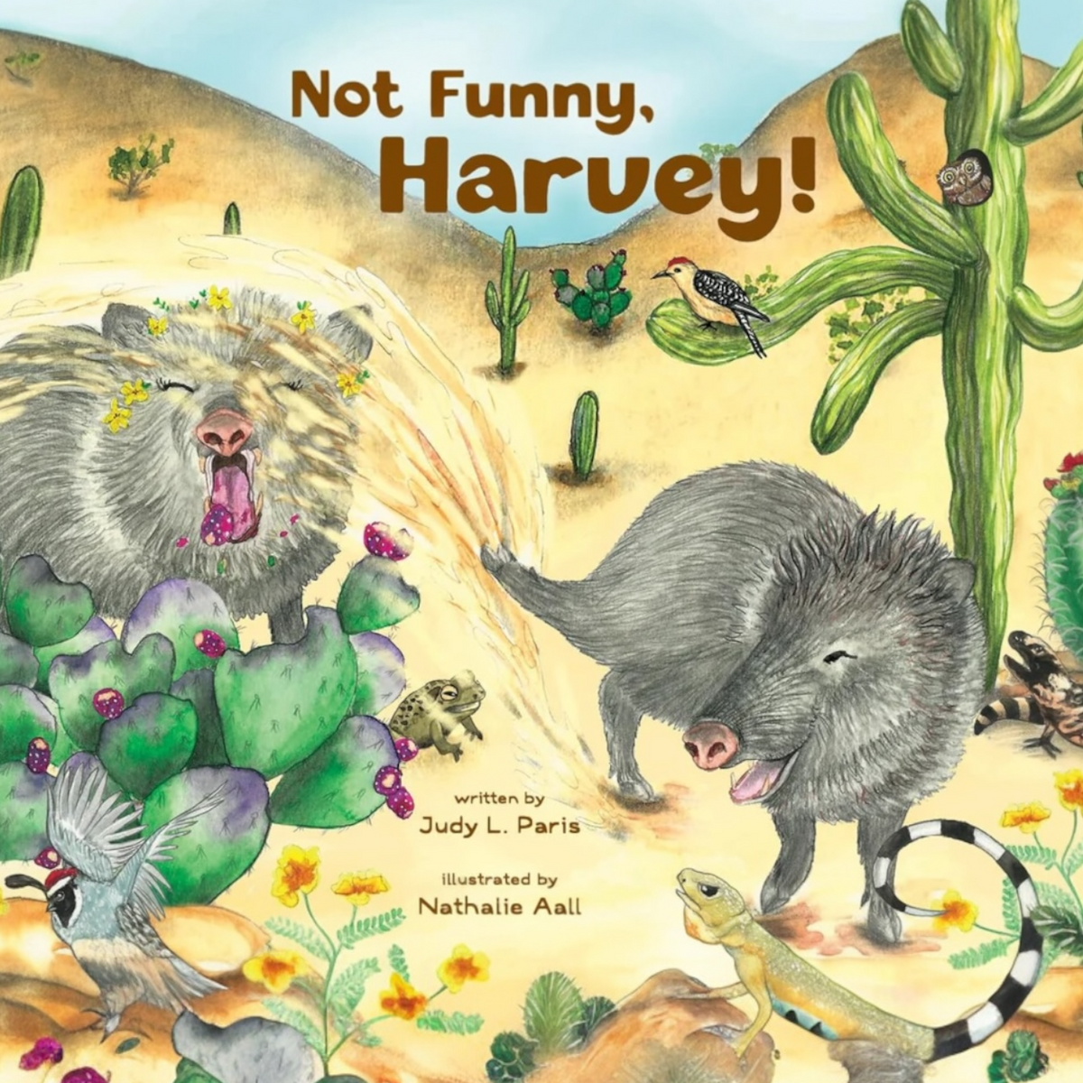 Not Funny Harvey! Kid’s Book