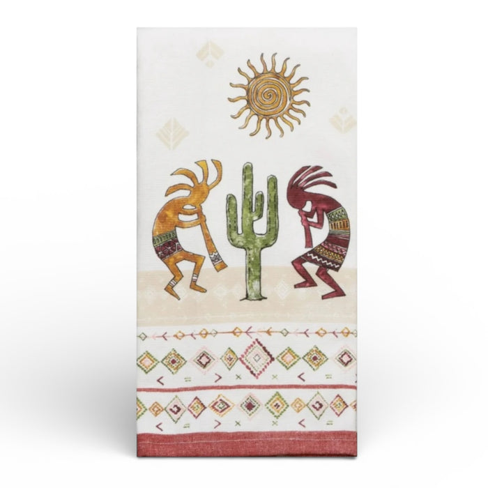 Simply Southwest Sundance Flute Duo Dual Purpose Terry Towel