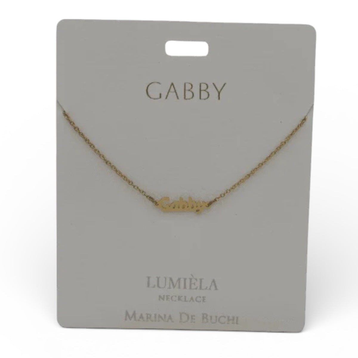 Name Necklace - G’s