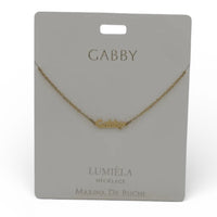 Name Necklace - G’s