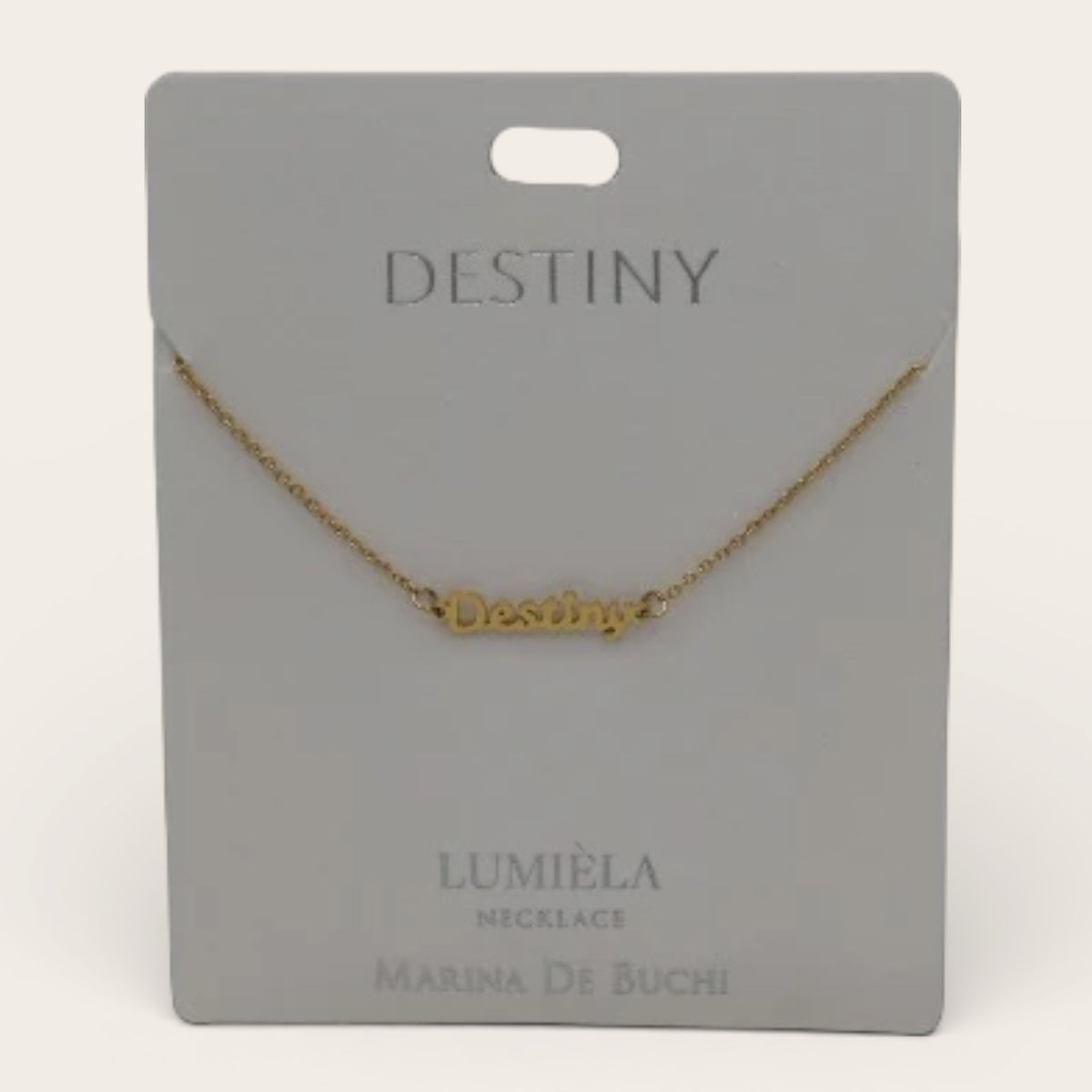 Name Necklace - D’s