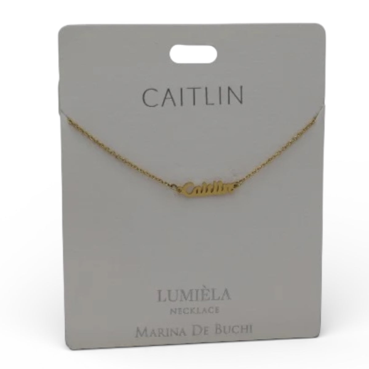 Name Necklace - C’s