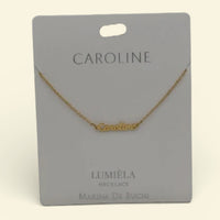 Name Necklace - C’s