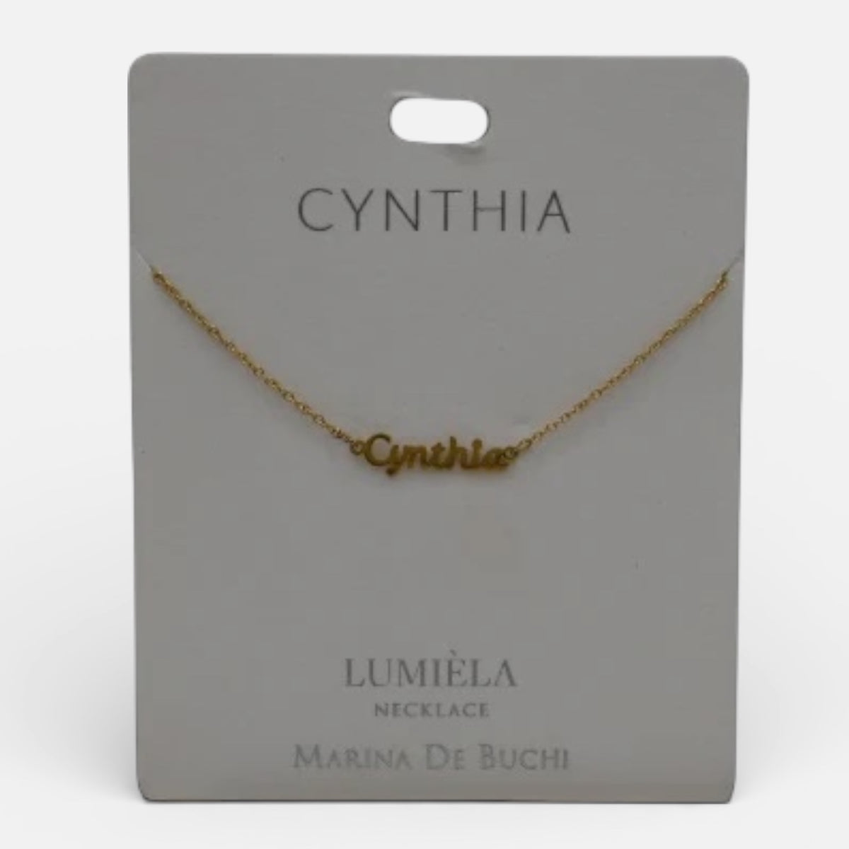 Name Necklace - C’s