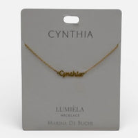 Name Necklace - C’s