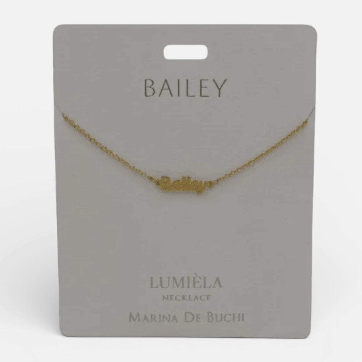 Name Necklaces - B’s