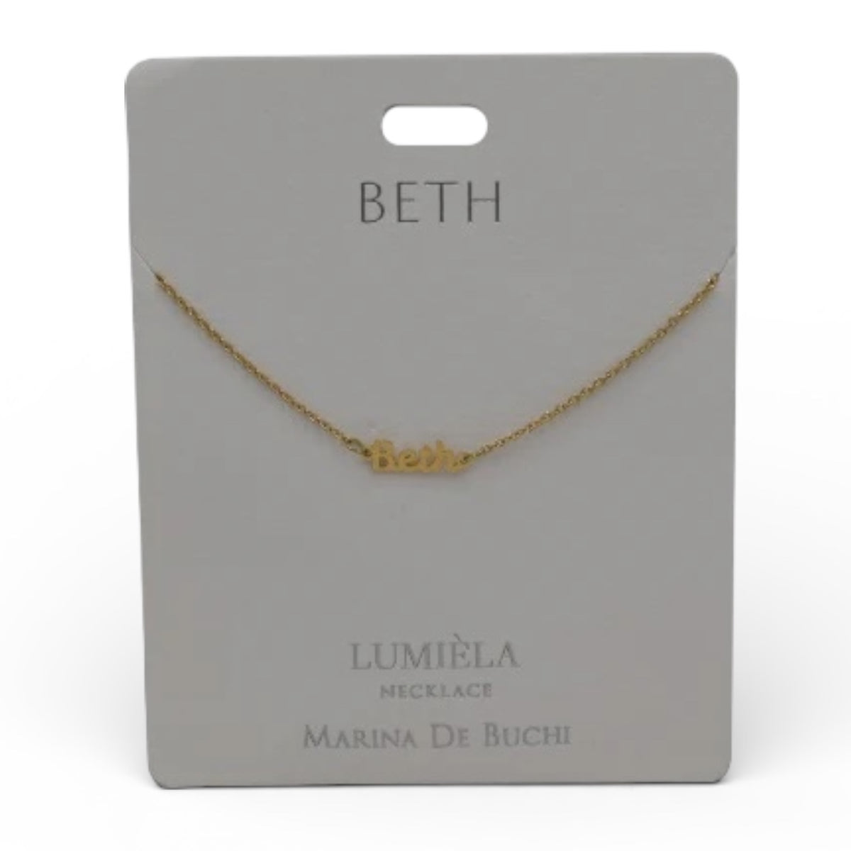 Name Necklaces - B’s