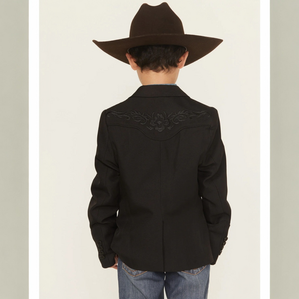 Scully Kids Floral Button-Down Sportcoat