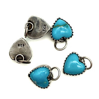 Tiny Turquoise Heart Necklace