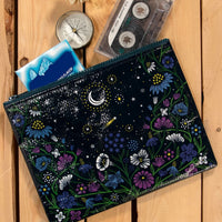 Starry Garden Zipper Pouch