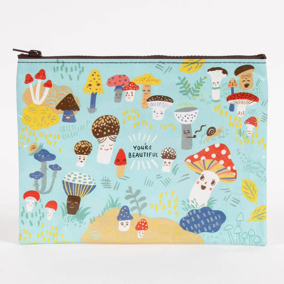 Cute Lil Mushrooms Zipper Pouch