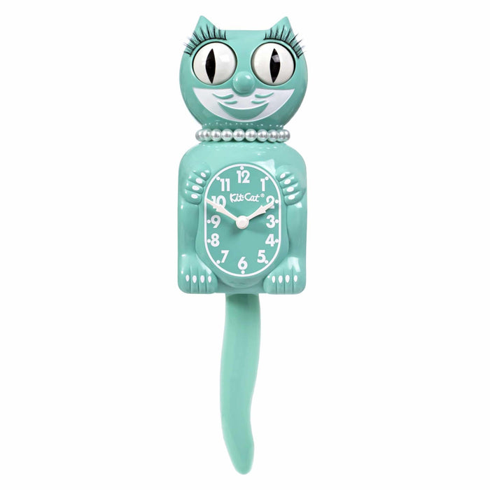 Ocean Waves Lady Kit-Cat Klock