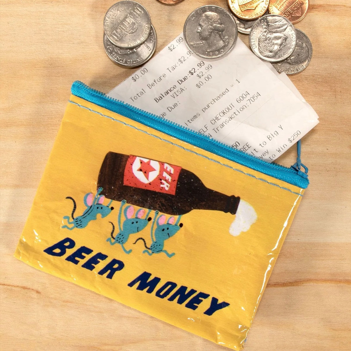 Beer Money Coin Purse