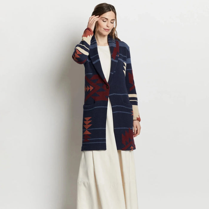 Women's Pendleton Graphic Sweater Coat
