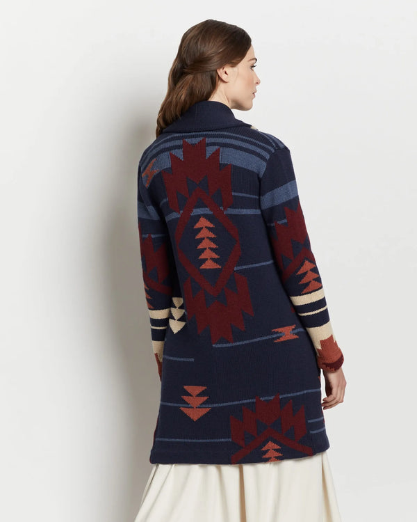 Women's Pendleton Graphic Sweater Coat