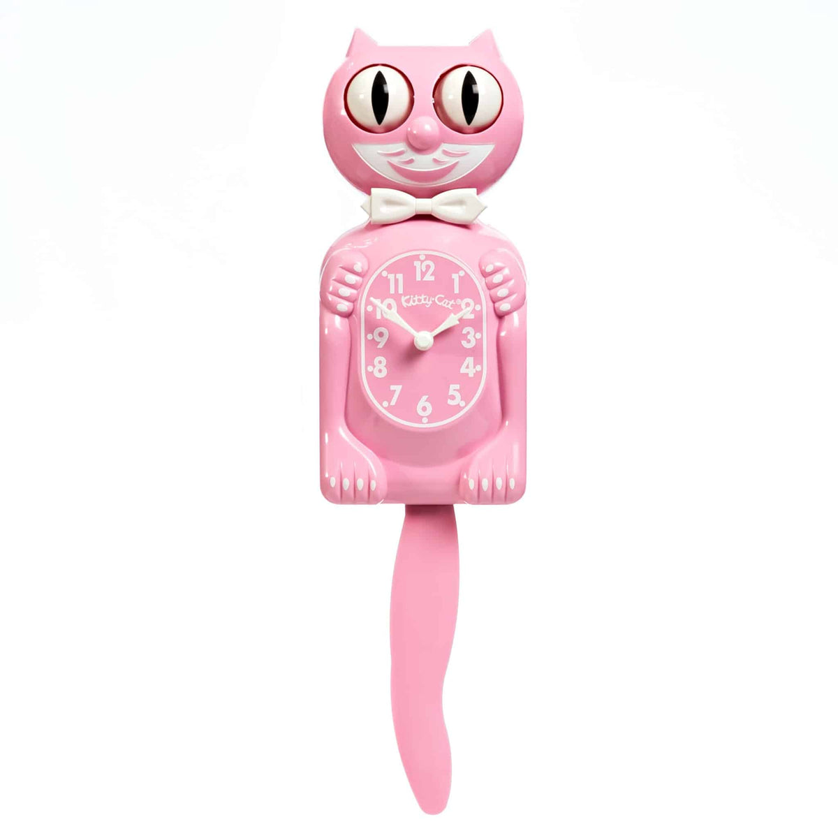 Pink Satin Kitty-Cat Klock