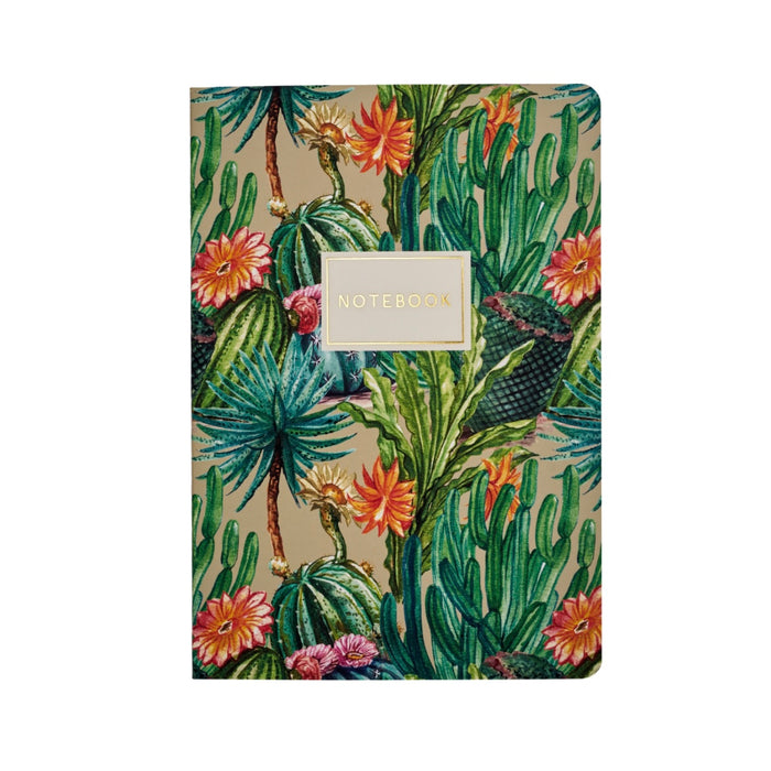 Cactus Notebook Green