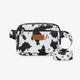 Wrangler Cow Print Belt-Bag - Black