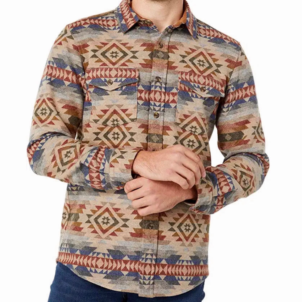 MEN'S LA PINE WOOL OVERSHIRT