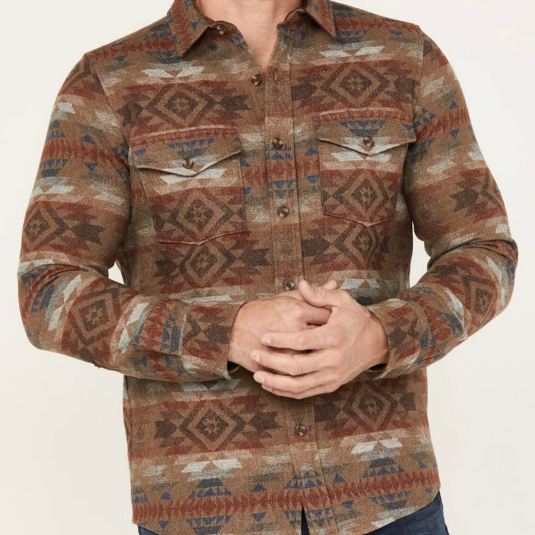 MEN'S LA PINE WOOL OVERSHIRT