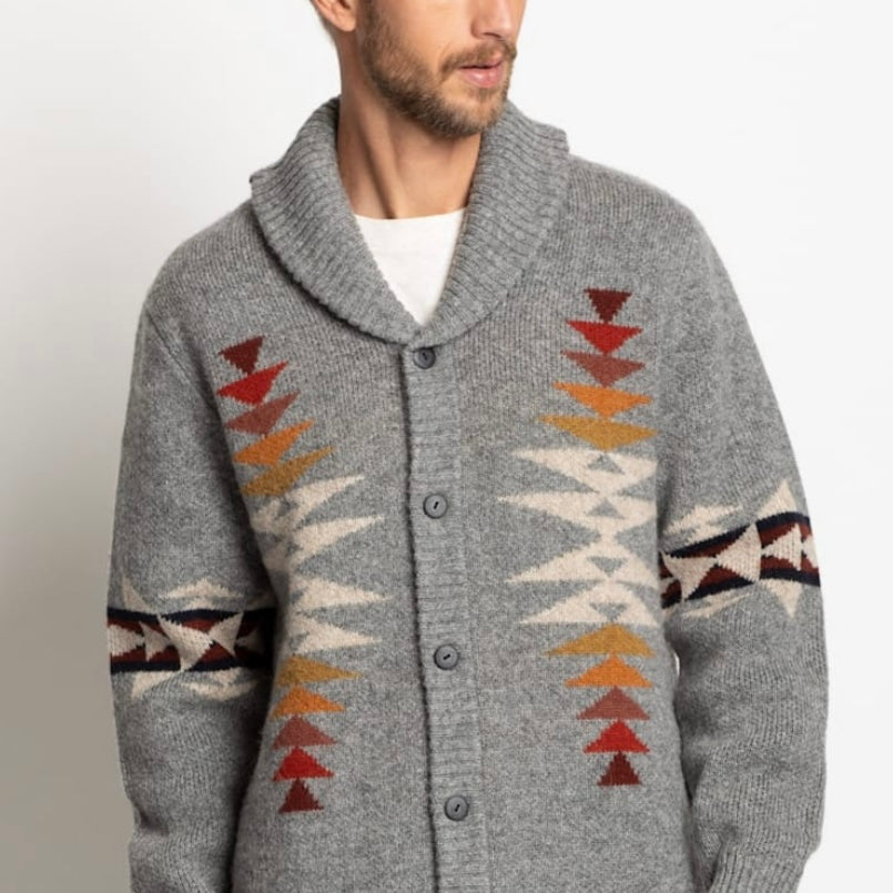 MEN'S TUCSON SHETLAND COLLECTION CARDIGAN