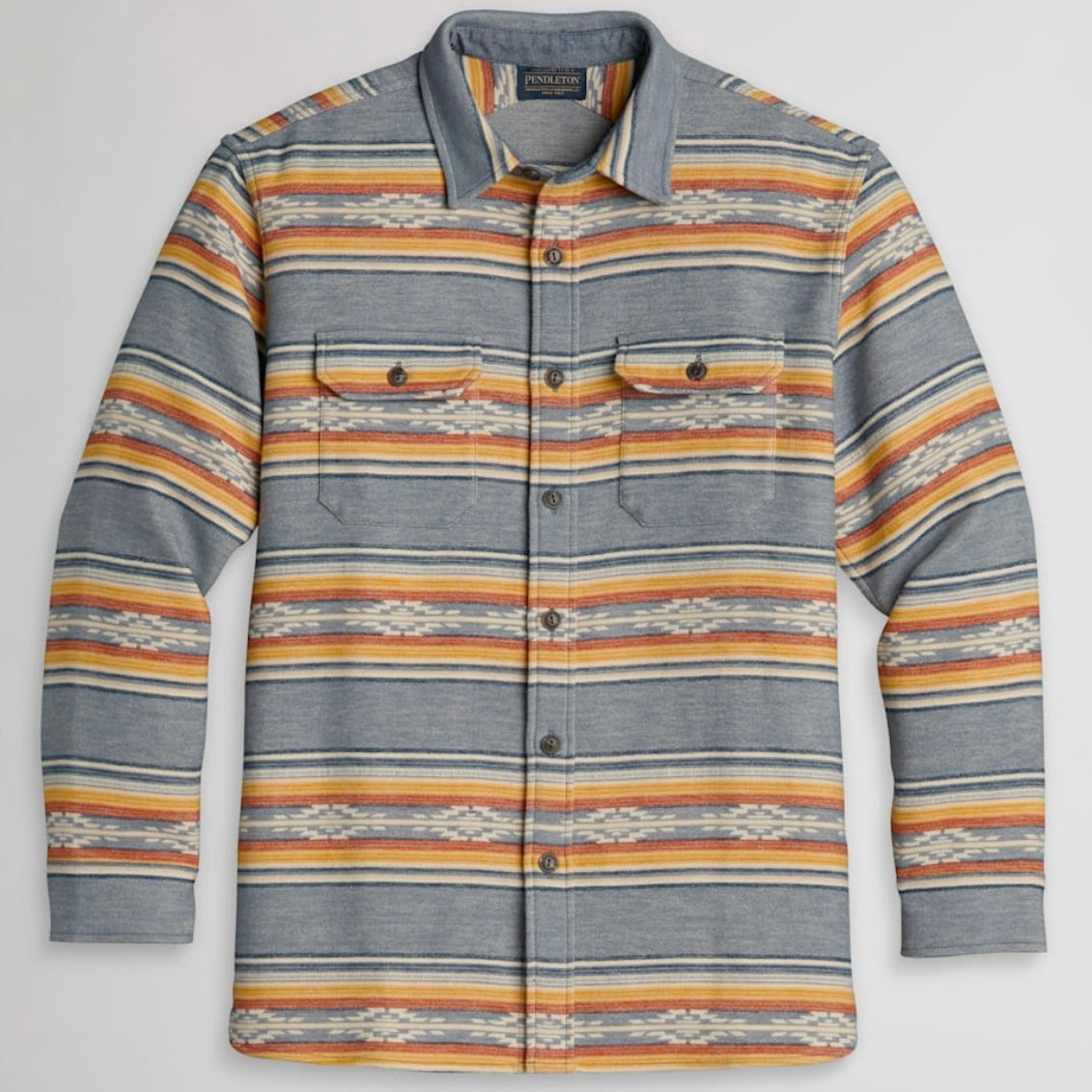 MEN'S DOUBLESOFT STRIPED DRIFTWOOD SHIRT