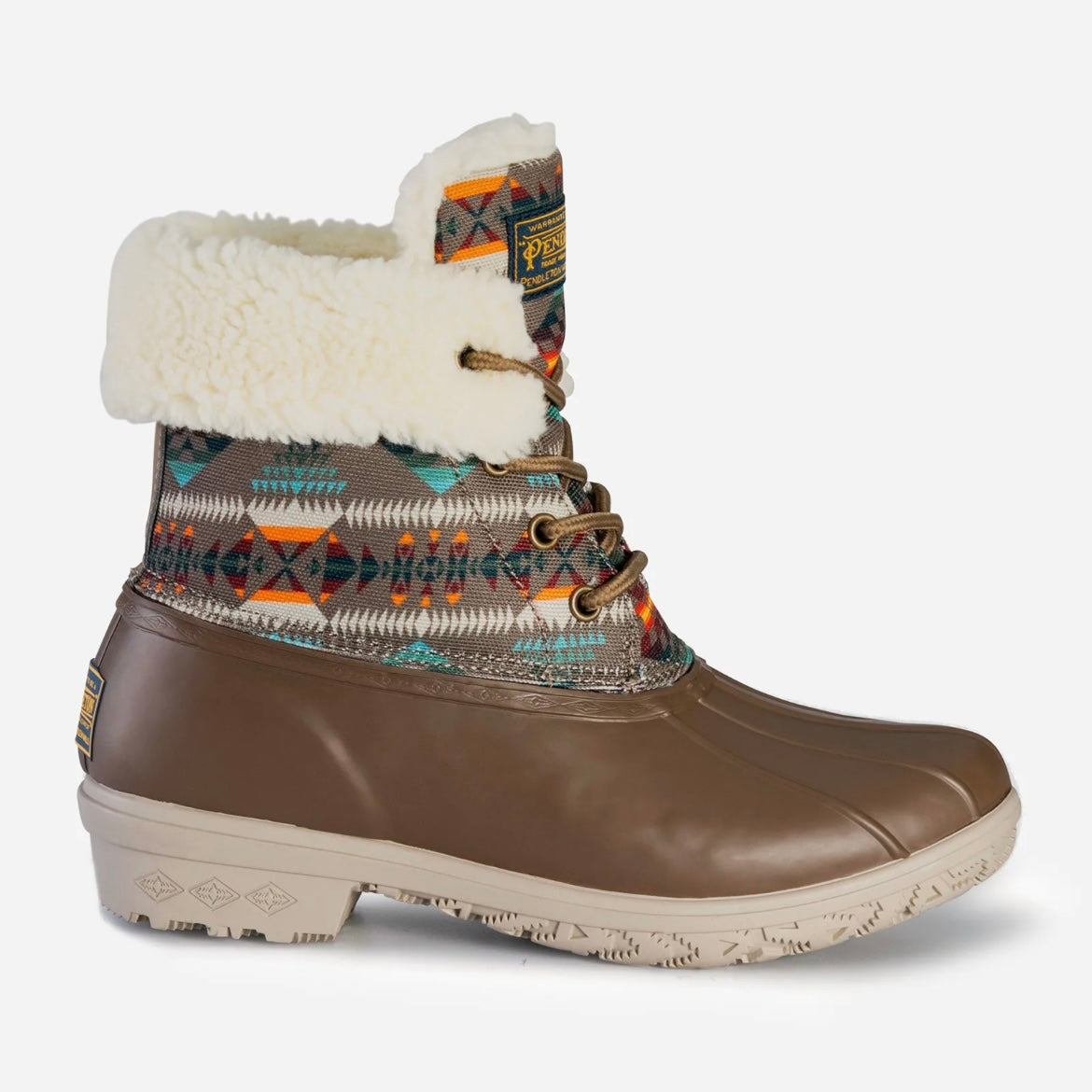 WOMENS BASKET MAKER ROLL TOP DUCK BOOTS