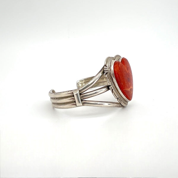 Red Corral Vintage Heart Cuff
