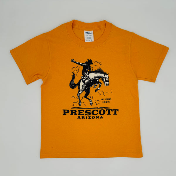 Kids Prescott Arizona Cowboy Rider Since 1864 Tee