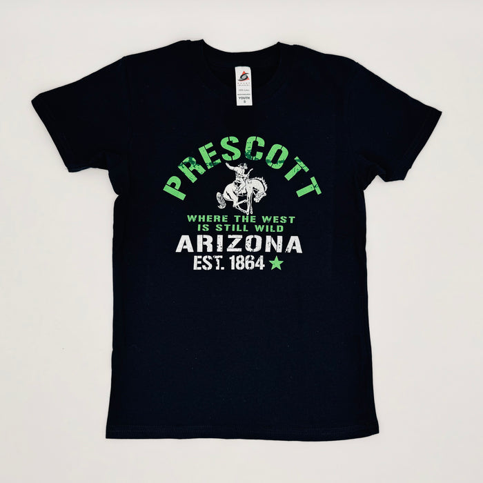 Kids Prescott Glow In The Dark Bronc Rider Tee