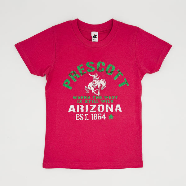 Kids Prescott Glow In The Dark Bronc Rider Tee