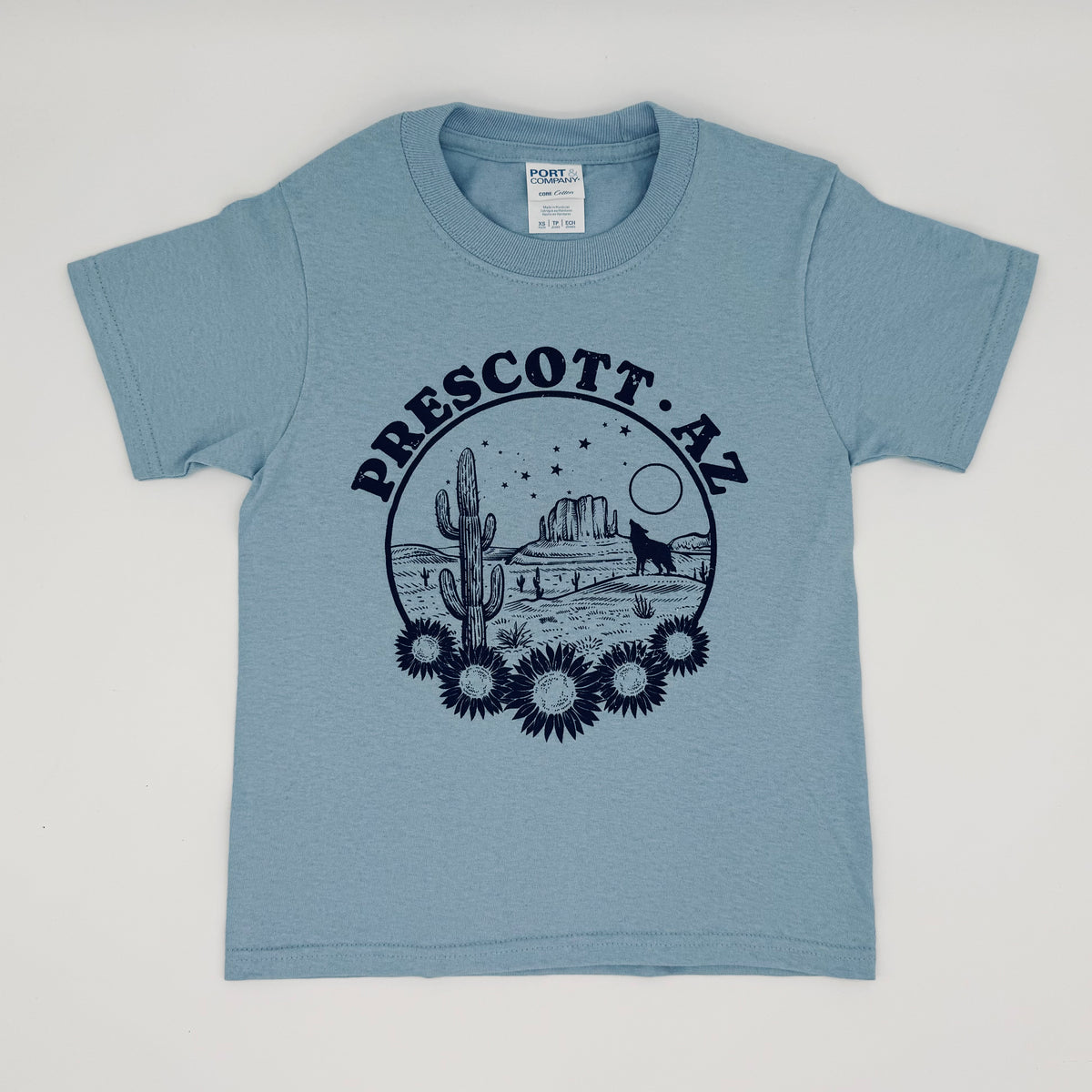 Kid’s Desert Scene Flower Ring Tee