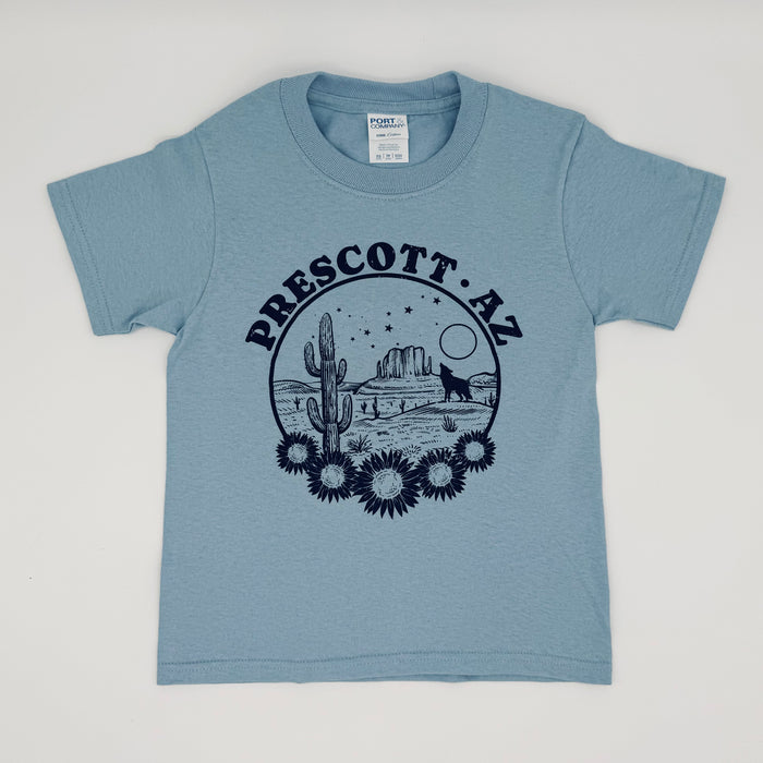 Kid’s Desert Scene Flower Ring Tee