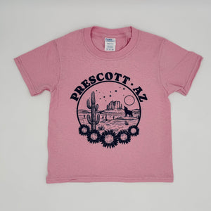 Kid’s Desert Scene Flower Ring Tee