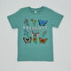 Kids Youth Butterfly and Flowers Prescott Arizona Tee
