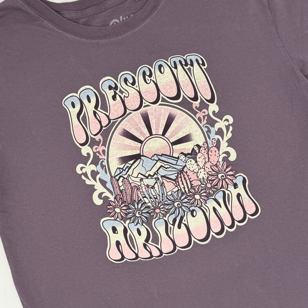Women’s Clemensia Desert Mountain Amethyst Tee